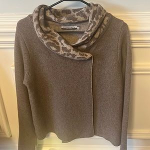 Chiaramente wrap style sweater size medium.